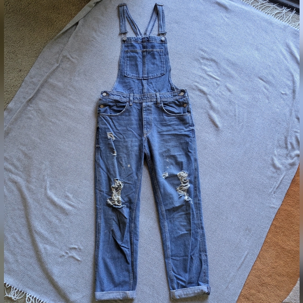 Denim Overalls